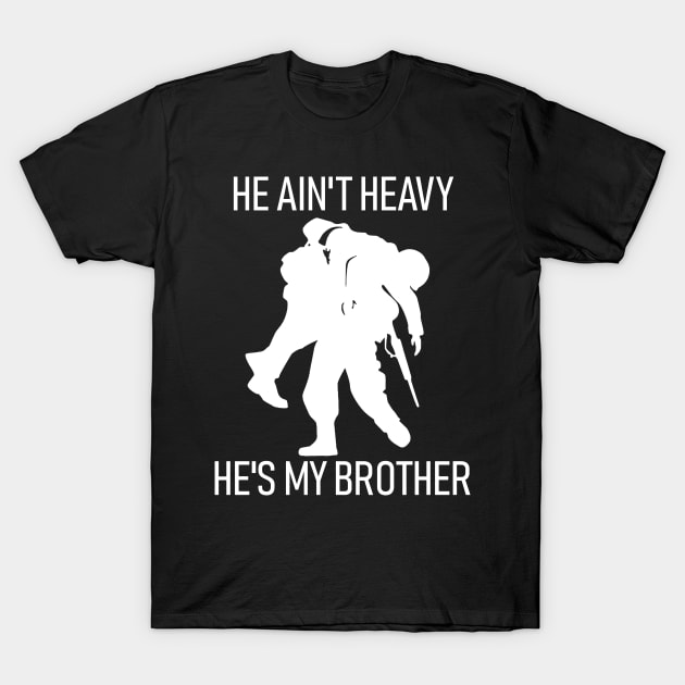 He ain't heavy, he's my brother T-Shirt by Chrothon